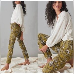 Anthropologie Pilcro High-Rise Cigarette Pants